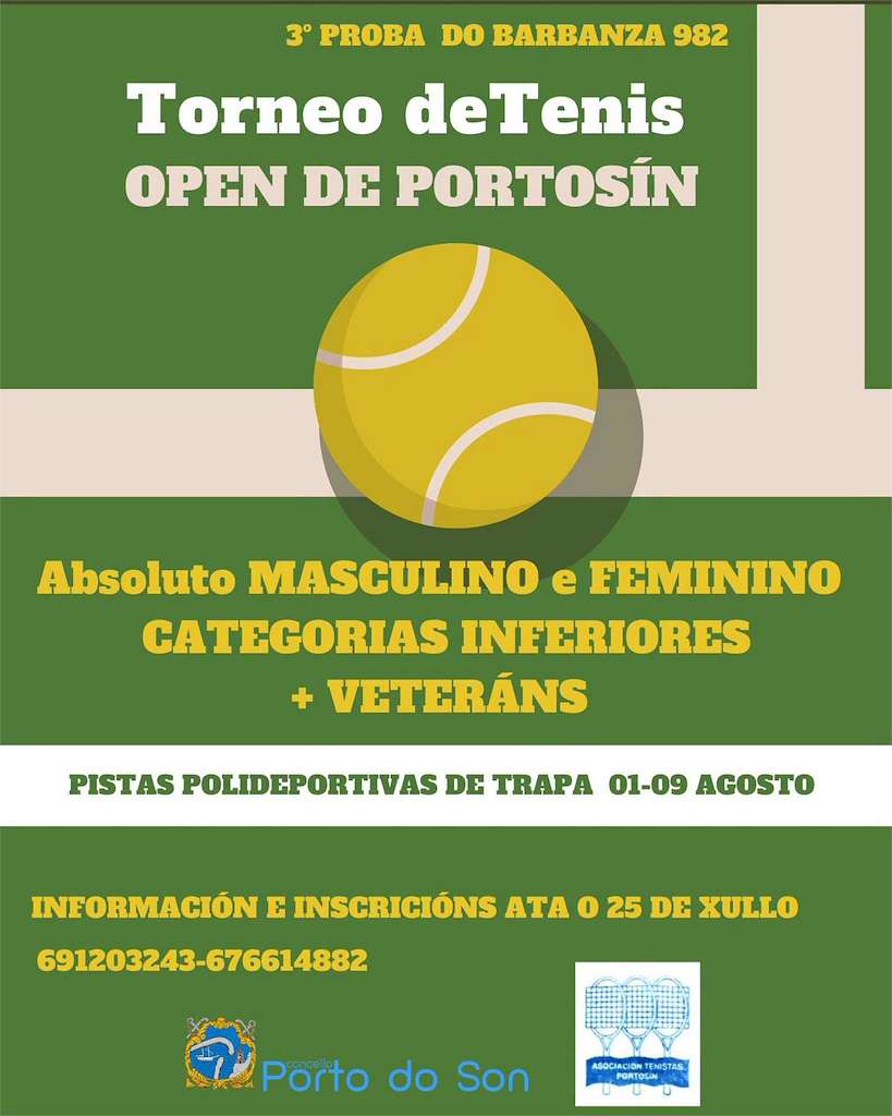 Torneo de Tenis Open de Portosín (2026)