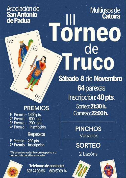 III Torneo de Truco en Catoira