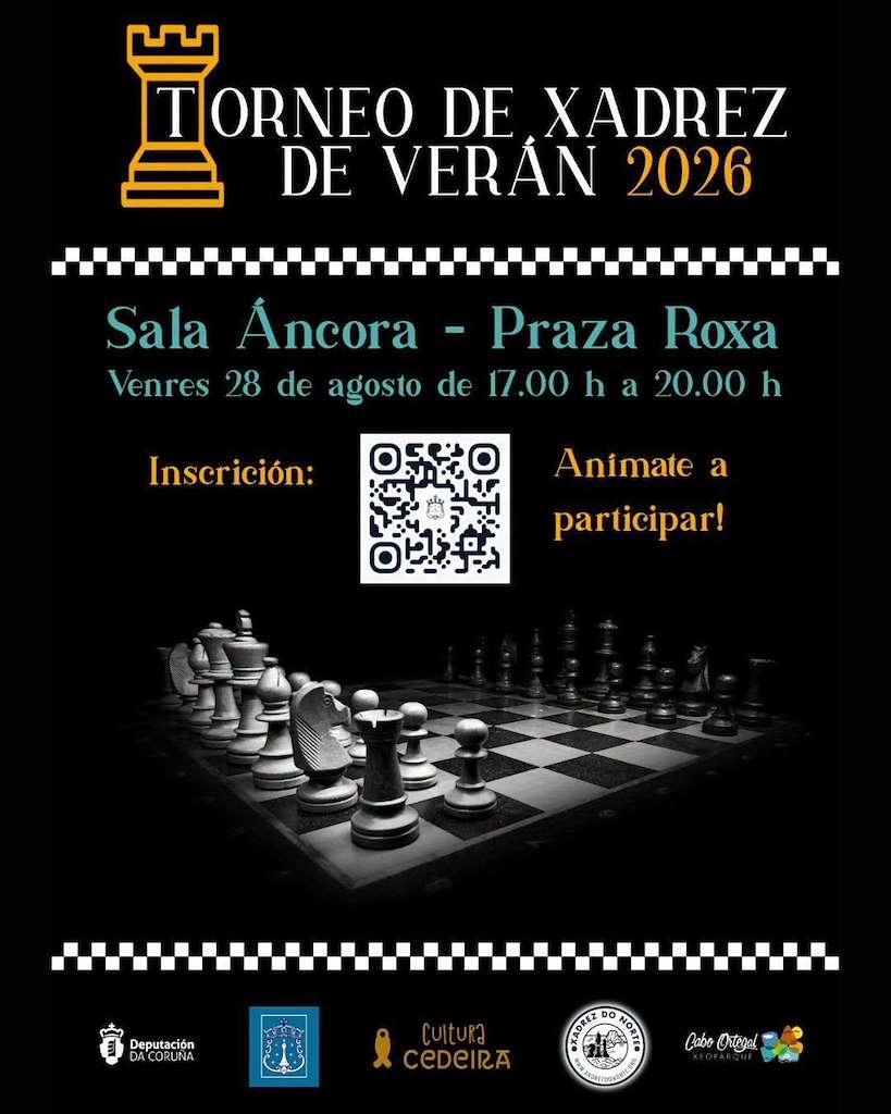 Torneo de Xadrez (2026) en Cedeira
