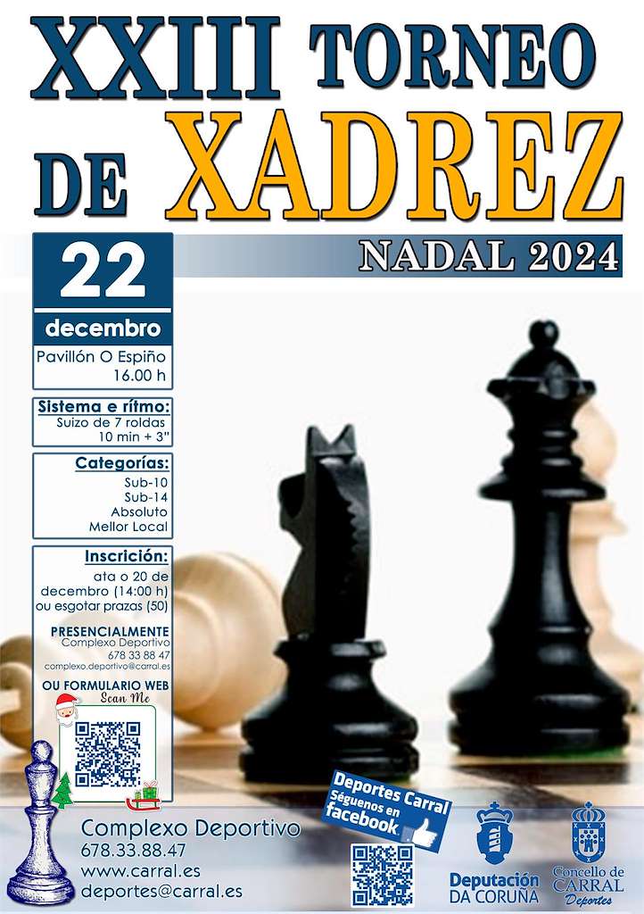 XXIII Torneo de Xadrez de Nadal en Carral
