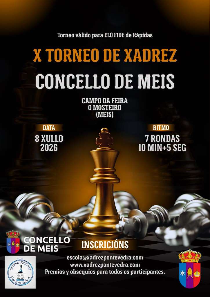 X Torneo de Xadrez en Meis