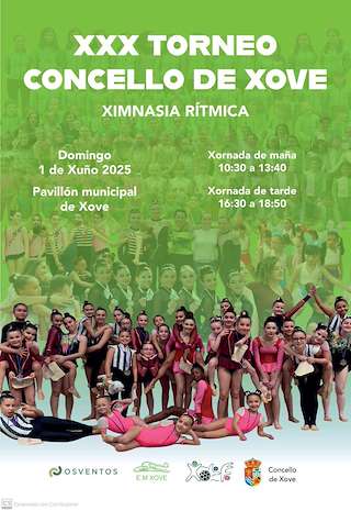 Fechas, información, programa, cartel, imágenes, mapa y ubicación de XXX Torneo de Ximnasia Rítmica  en  Xove
