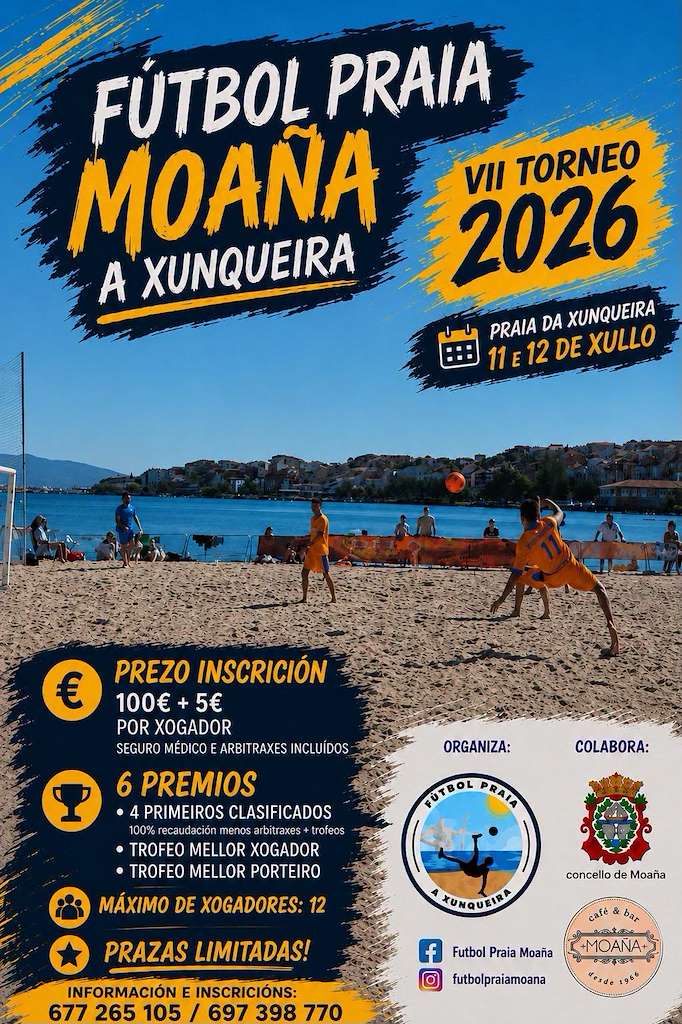 VII Torneo Fútbol Praia en Moaña