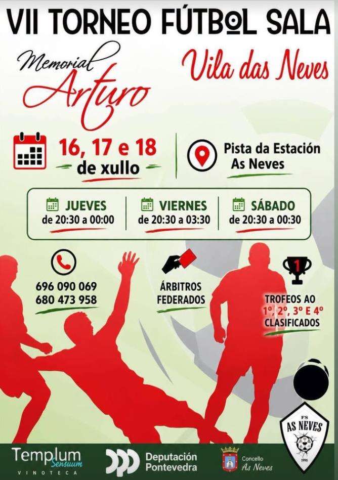 VII Torneo Fútbol Sala (2026) en As Neves