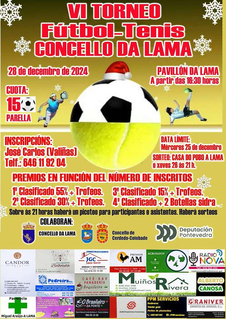 VI Torneo Fútbol-Tenis en A Lama