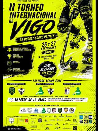 Fechas, información, programa, cartel, imágenes, mapa y ubicación de II Torneo Internacional Hockey Sobre Patines (2026) en Vigo