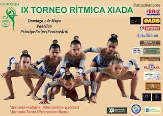 Fechas, información, programa, cartel, imágenes, mapa y ubicación de IX Torneo Rítmica Xiada  (2026)  en  Pontevedra