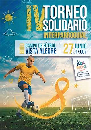 Fechas, información, programa, cartel, imágenes, mapa y ubicación de IV Torneo Solidario Interparroquial  (2026) en Boiro