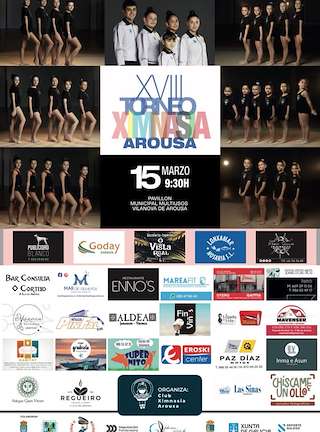 Fechas, información, programa, cartel, imágenes, mapa y ubicación de XVIII Torneo Ximnasia Arousa (2026)  en  Vilanova de Arousa