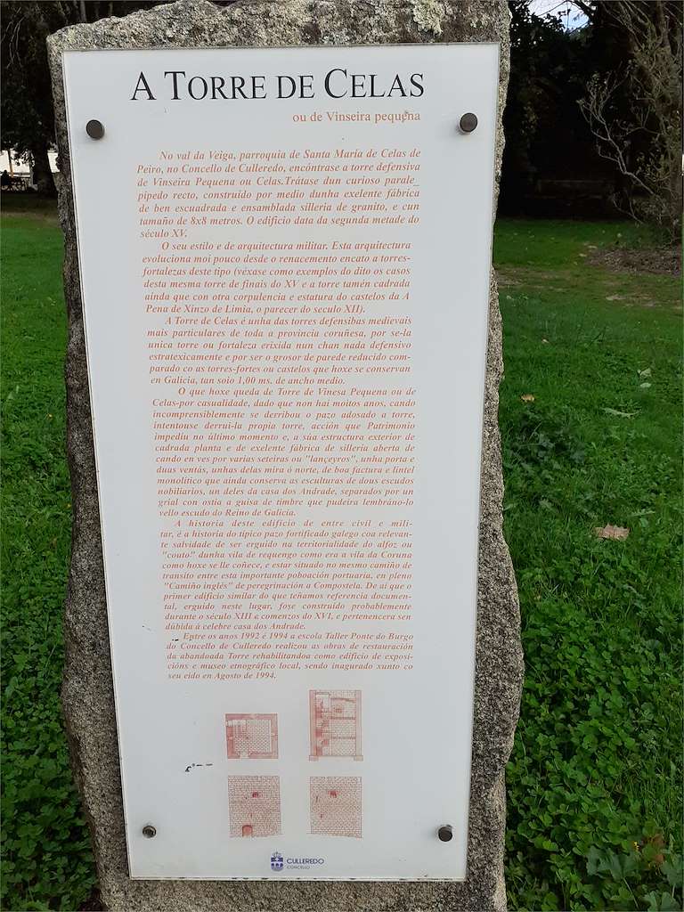 Torre de Celas en Culleredo