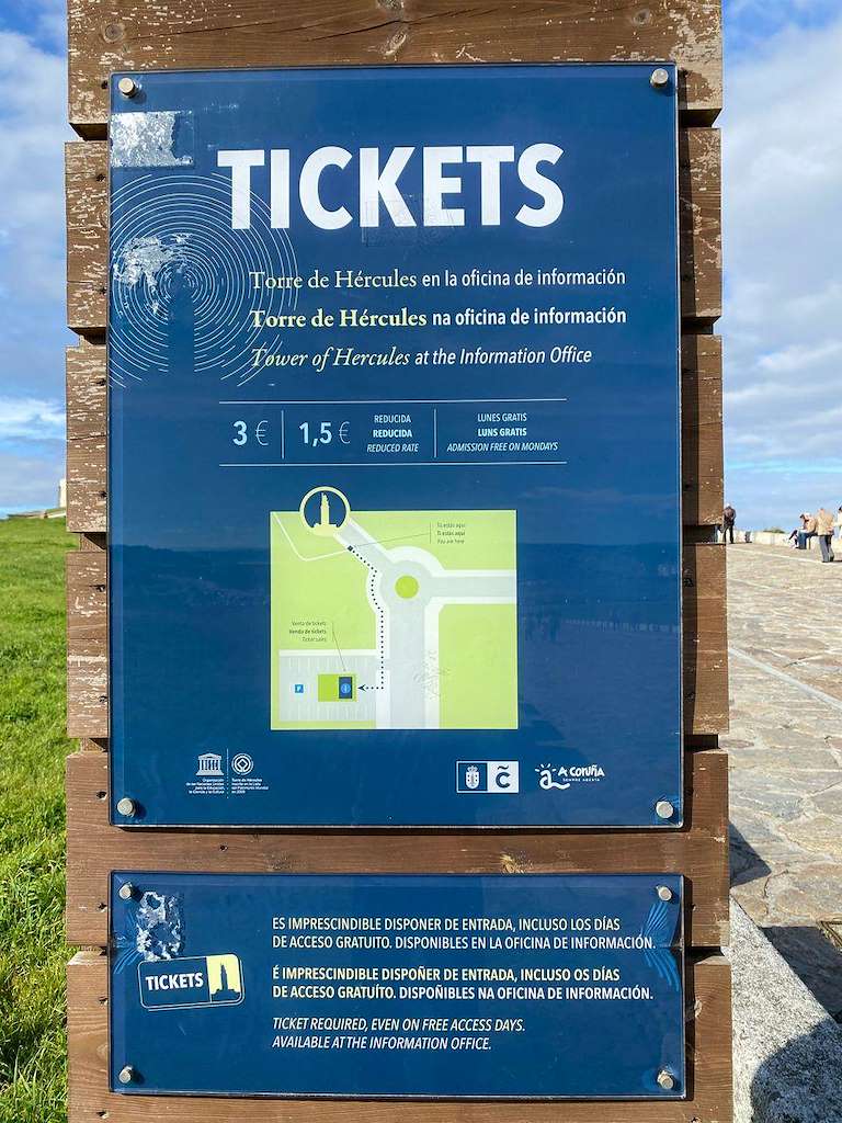 Torre de Hércules en A Coruña