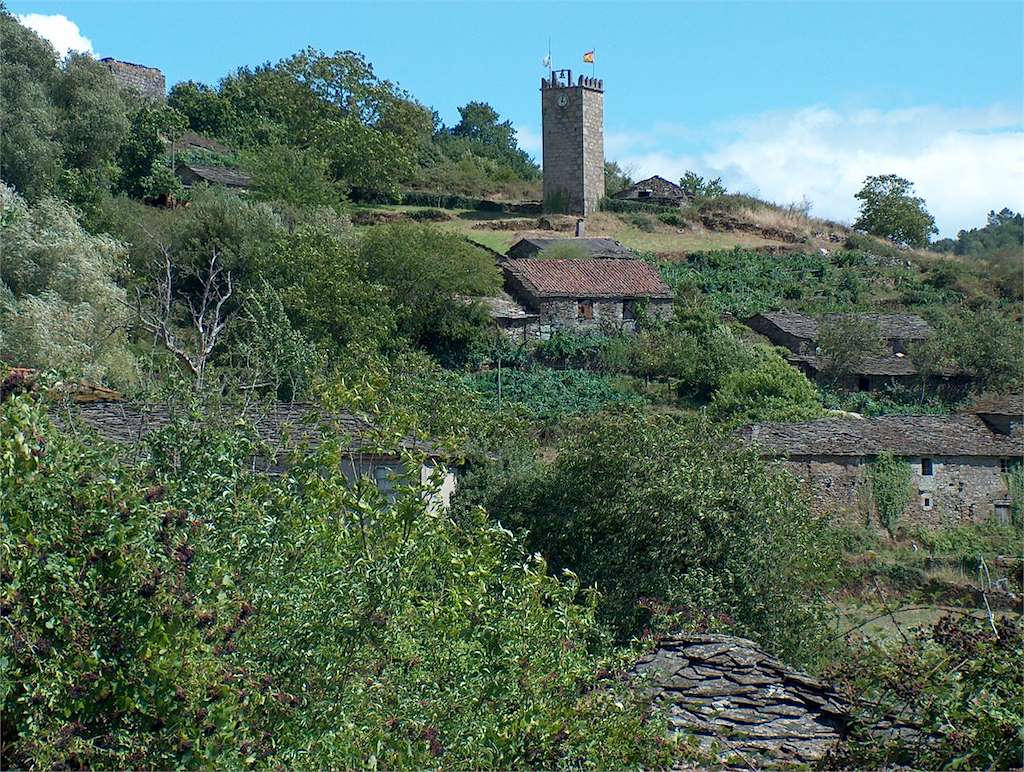 Torre del Reloj de Marce en Pantón
