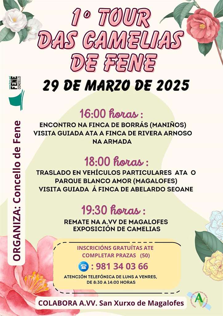 I Tour das Camelias en Fene