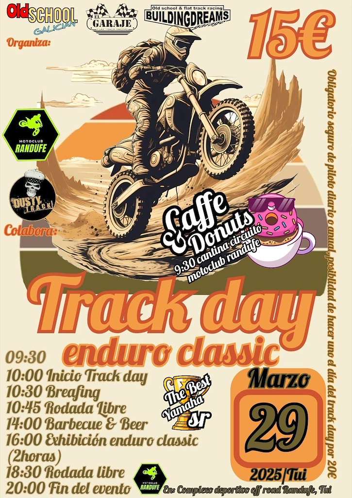 Track Day Enduro Classic en Tui