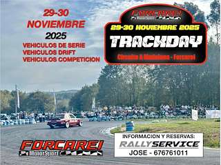 Fechas, información, programa, cartel, imágenes, mapa y ubicación de Trackday (2025)  en  Forcarei