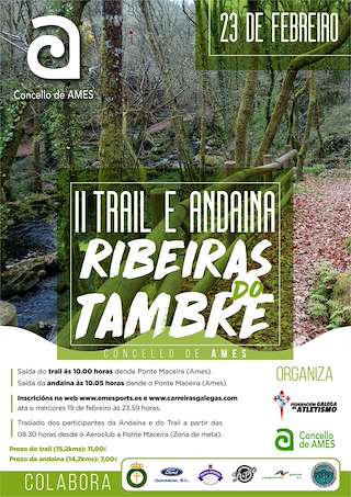 VI Trail e Andaina de Ribeiras do Tambre en Ames