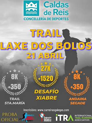 Trail Laxe dos Bolos en Caldas de Reis