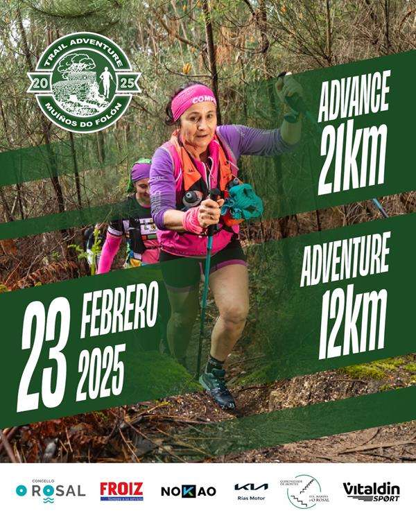 V Trail Aventure Muiños do Folón en O Rosal