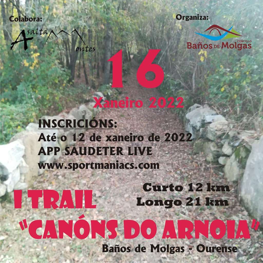 I Trail Cañons do Arnoia  en Baños de Molgas