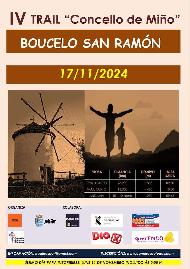 IV Trail Concello de Miño - Boucelo San Ramón