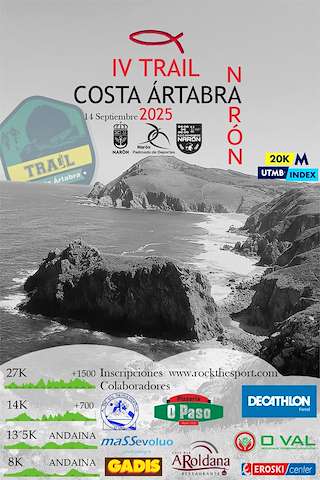 Fechas, información, programa, cartel, imágenes, mapa y ubicación de IV Trail Costa Ártabra  en  Narón