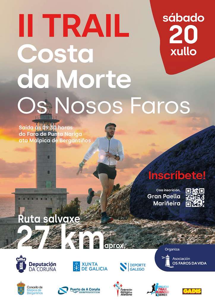 II Trail Costa da Morte en Malpica de Bergantiños