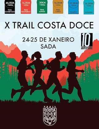 Fechas, información, programa, cartel, imágenes, mapa y ubicación de X Trail Costa Doce (2026)  en  Sada