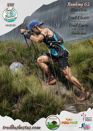 Fechas, información, programa, cartel, imágenes, mapa y ubicación de VIII Trail das Bestas  en  Muras
