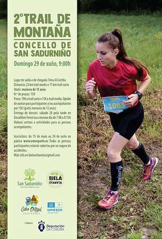 Fechas, información, programa, cartel, imágenes, mapa y ubicación de II Trail de Montaña de San Sadurniño
