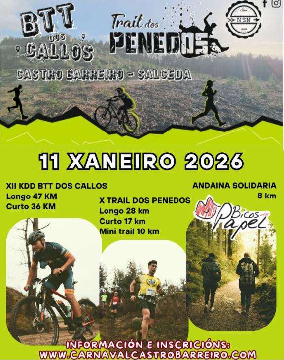 X Trail dos Penedos (2026) en Salceda de Caselas