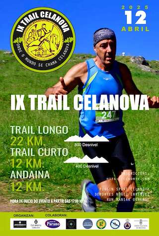 Fechas, información, programa, cartel, imágenes, mapa y ubicación de IX Trail e Andaina  en  Celanova