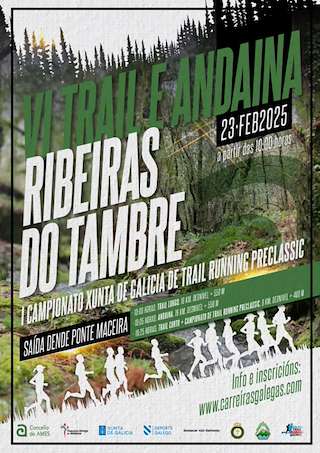 Fechas, información, programa, cartel, imágenes, mapa y ubicación de VI Trail e Andaina de Ribeiras do Tambre  en  Ames