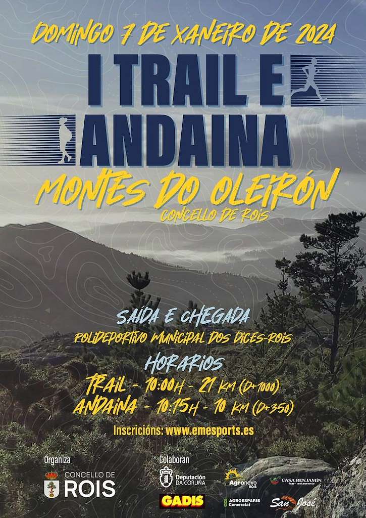 I Trail e Andaina Montes de Oleirón en Rois