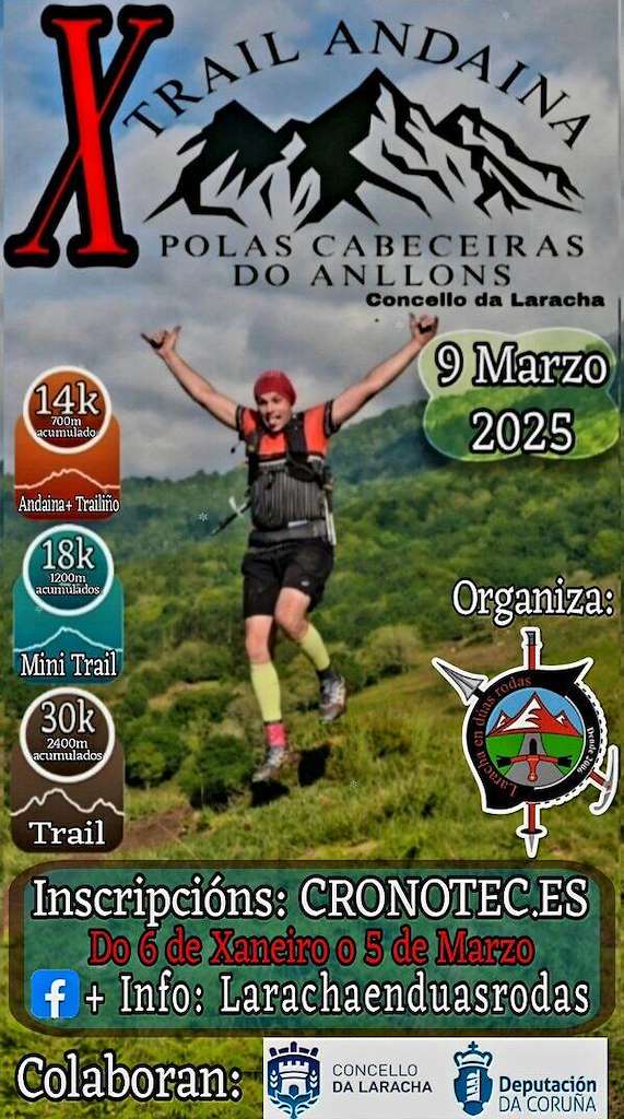 X Trail e Andaina Polas Cabeceiras do Anllóns en Laracha