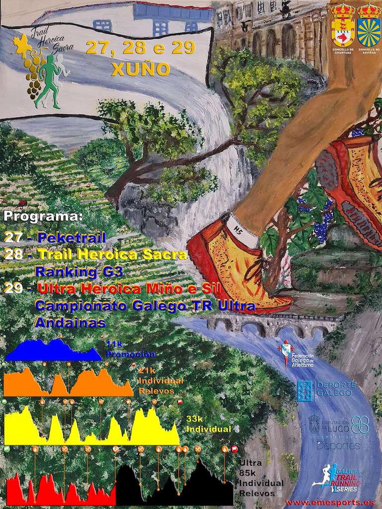 IV Trail Heroíca Sacra (2025) en Chantada