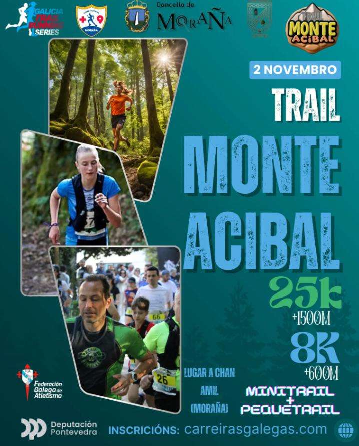 I Trail Monte Acibal (2025) en Moraña