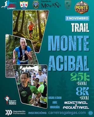 Fechas, información, programa, cartel, imágenes, mapa y ubicación de I Trail Monte Acibal  en  Moraña