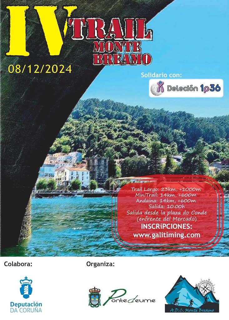 II Trail Montebreamo en Pontedeume
