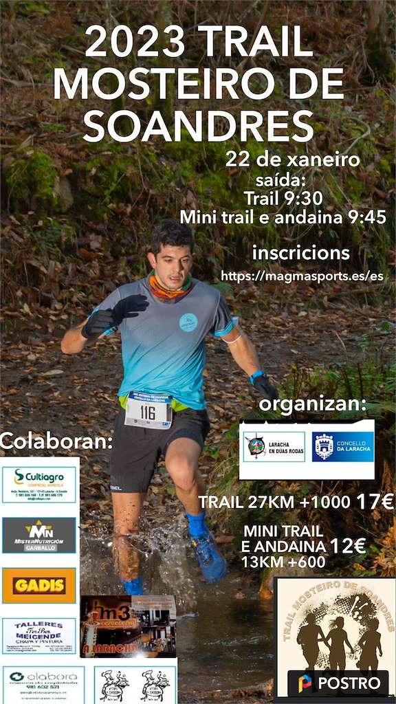 II Trail Mosteiro de Soandres en Laracha