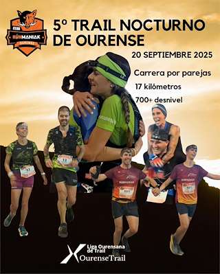 Fechas, información, programa, cartel, imágenes, mapa y ubicación de V Trail Nocturno de Ourense