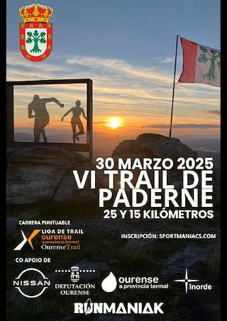Fechas, información, programa, cartel, imágenes, mapa y ubicación de VI Trail  en  Paderne de Allariz