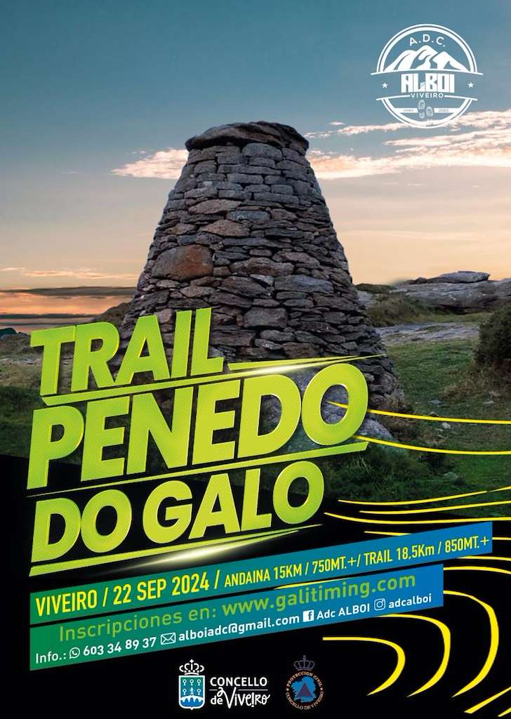 I Trail Penedo do Galo  en Viveiro