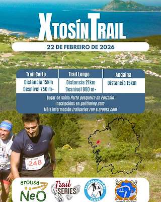 Fechas, información, programa, cartel, imágenes, mapa y ubicación de Trail Series – Trail Xtosín (2026)  en  Porto do Son