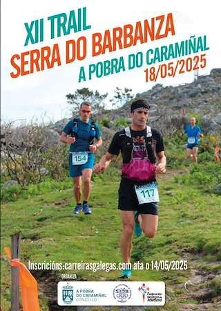 Fechas, información, programa, cartel, imágenes, mapa y ubicación de XII Trail Serra do Barbanza – Campionato de Galicia de Trail  en  A Pobra do Caramiñal