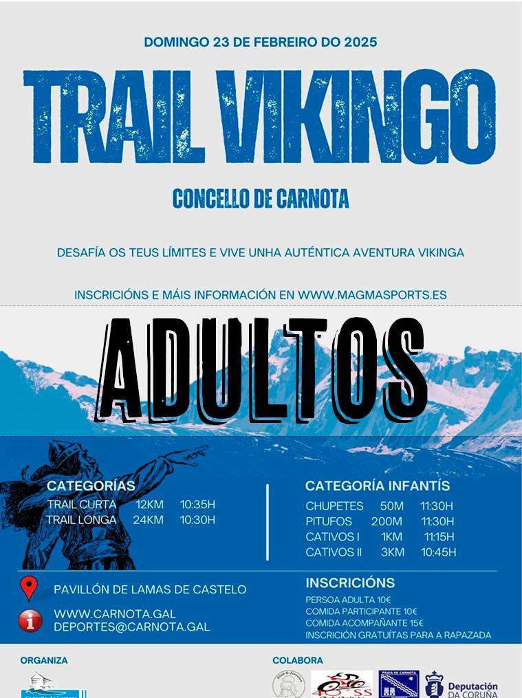Trail Vikingo en Carnota