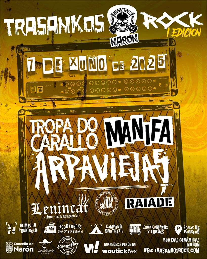 I Trasankos Rock en Narón