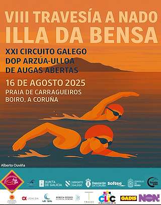 IX Travesía a Nado Illa da Bensa (2026) en Boiro