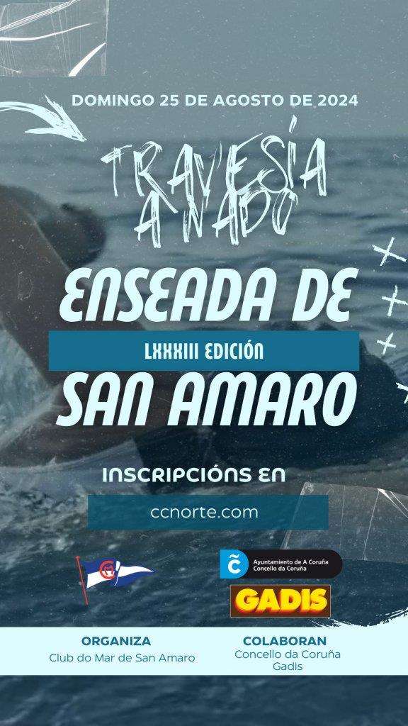LXXXIII Travesía a Nado á Enseada de San Amaro en A Coruña