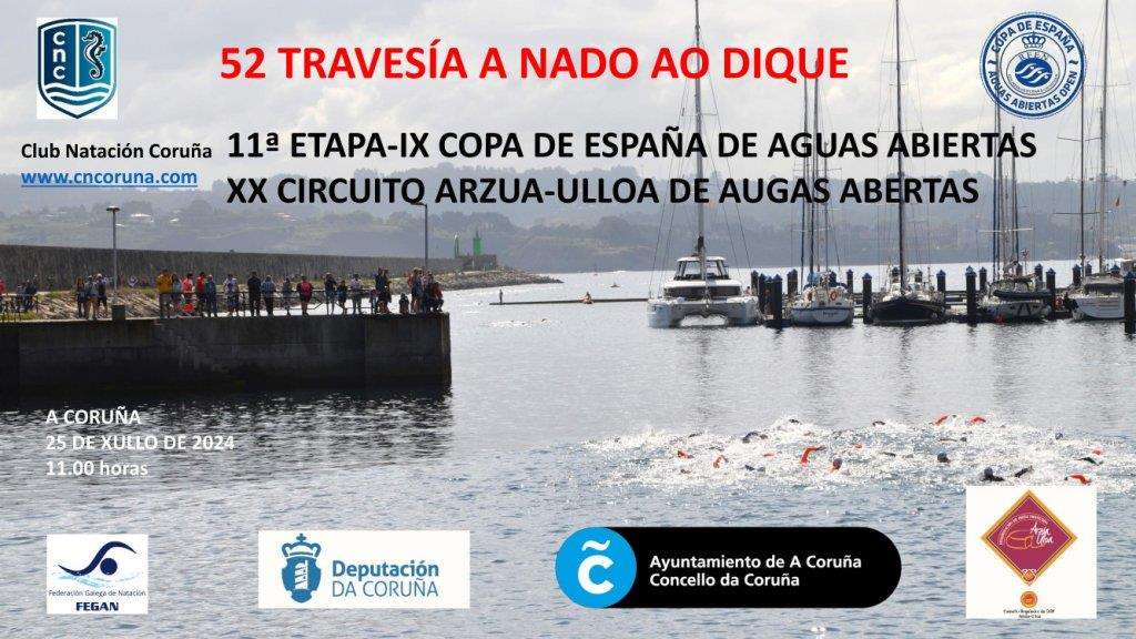 LII Travesía a Nado ao Dique en A Coruña