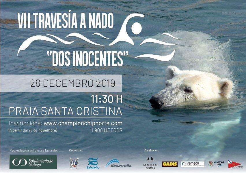 VII Travesía a Nado Benéfica de los Inocentes en Oleiros